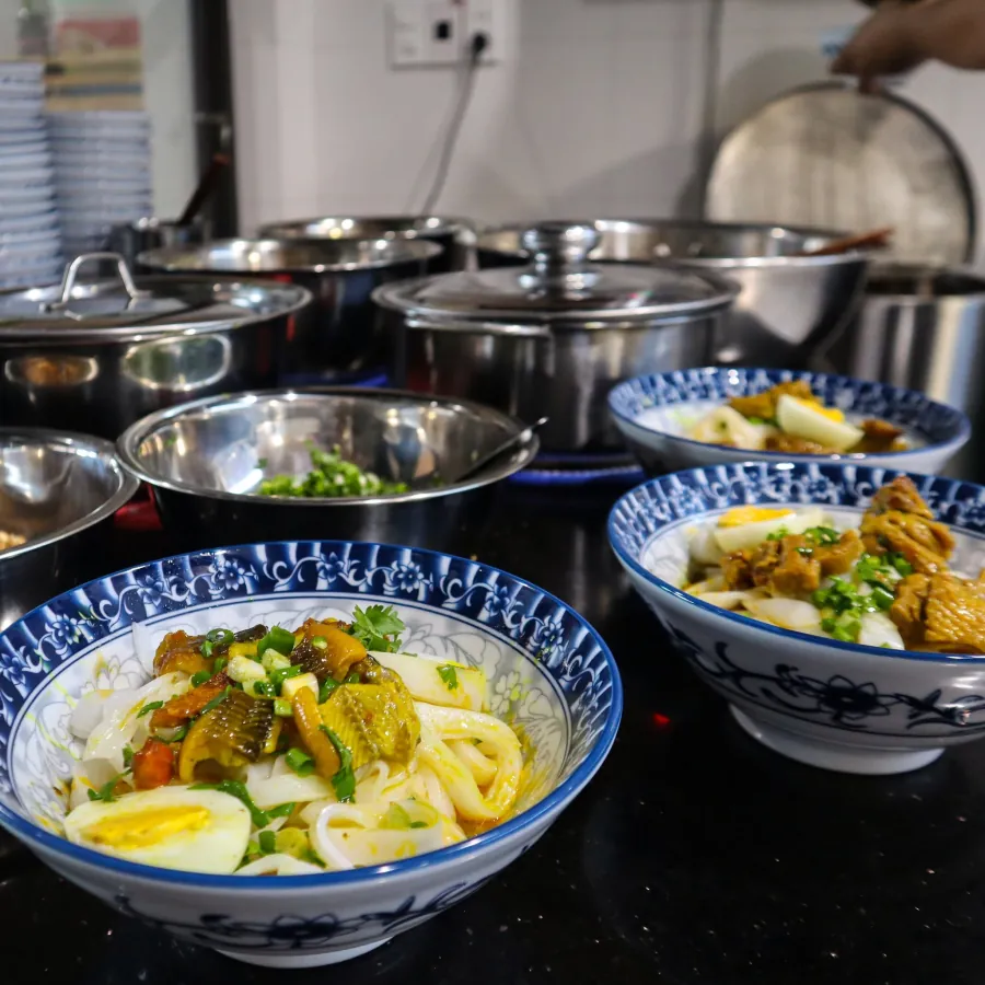 Dishes in the kitchen