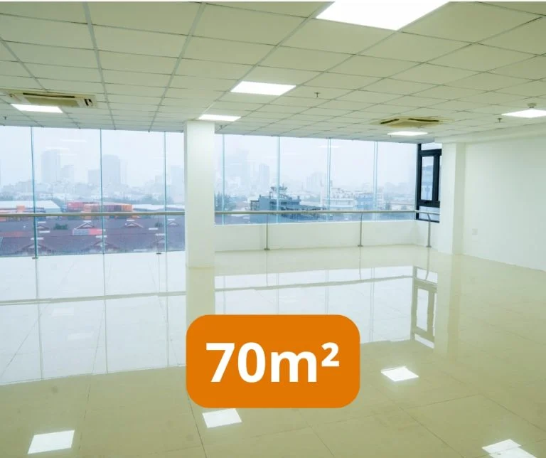 70m² office for rent on Ngo Quyen, Da Nang – A compact solution for small businesses