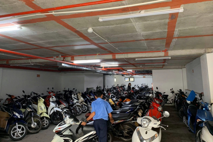 X2 OFFICE THAI DUONG parking area