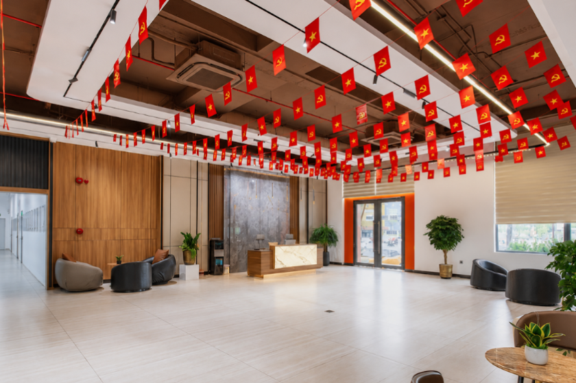 building reception services