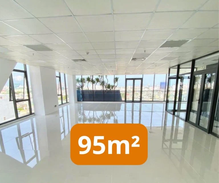 95m² Office for Rent in Da Nang – X2 OFFICE Cam Le