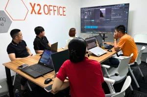 CapCut PC training at X2 OFFICE – Building professional video editing skills together