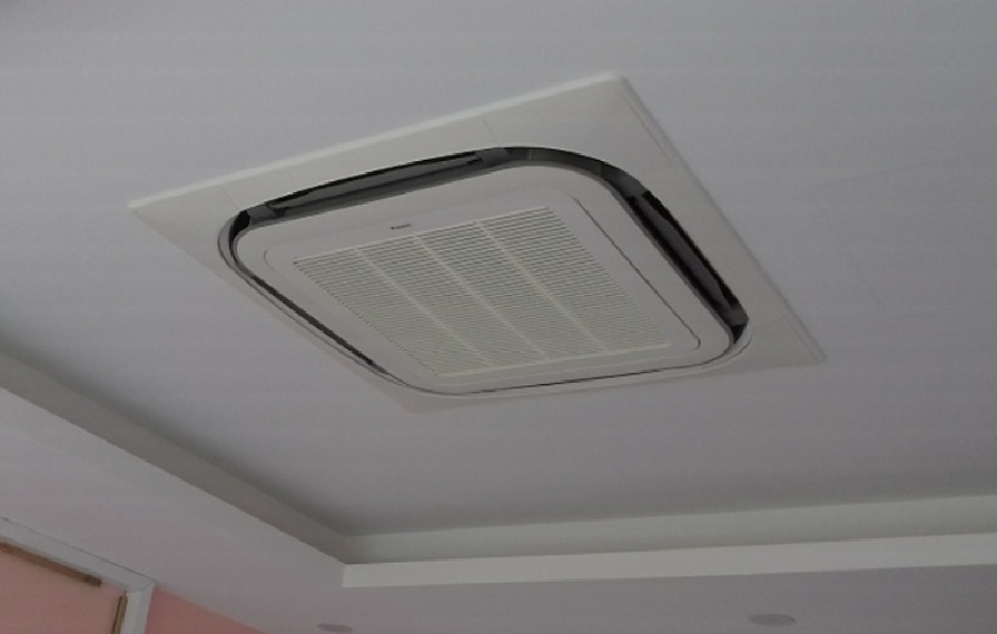 The air conditioning system of the office building for rent