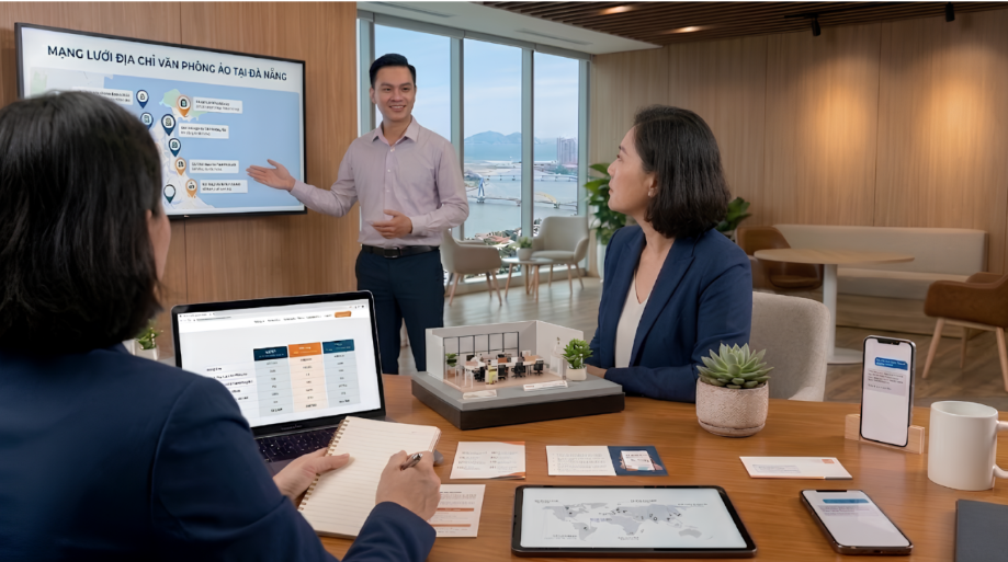 renting a virtual office at X2 OFFICE Da Nang