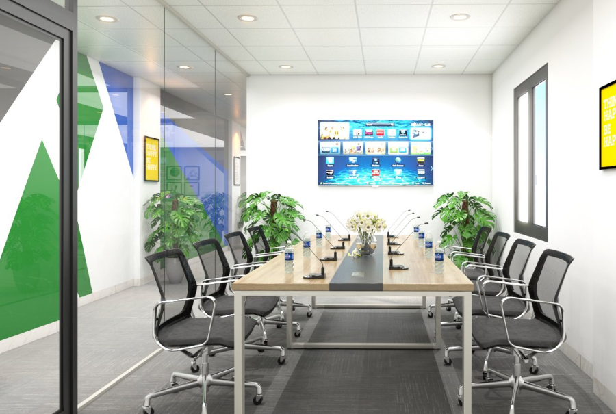 A real office at X2 OFFICE THAI DUONG