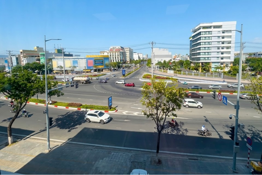 The area around the X2 OFFICE building