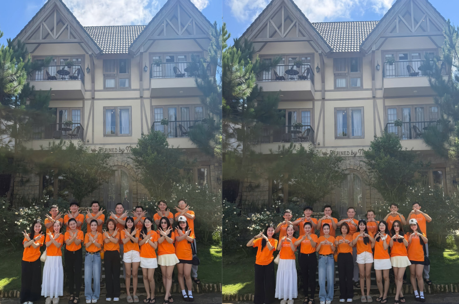 X2 OFFICE checks in at the Da Lat resort.