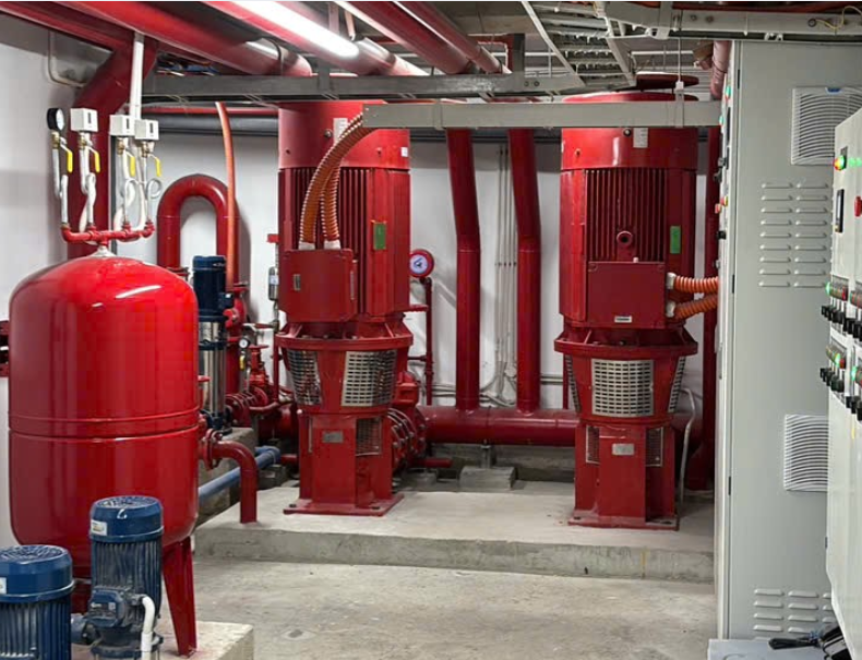 the building's electrical system